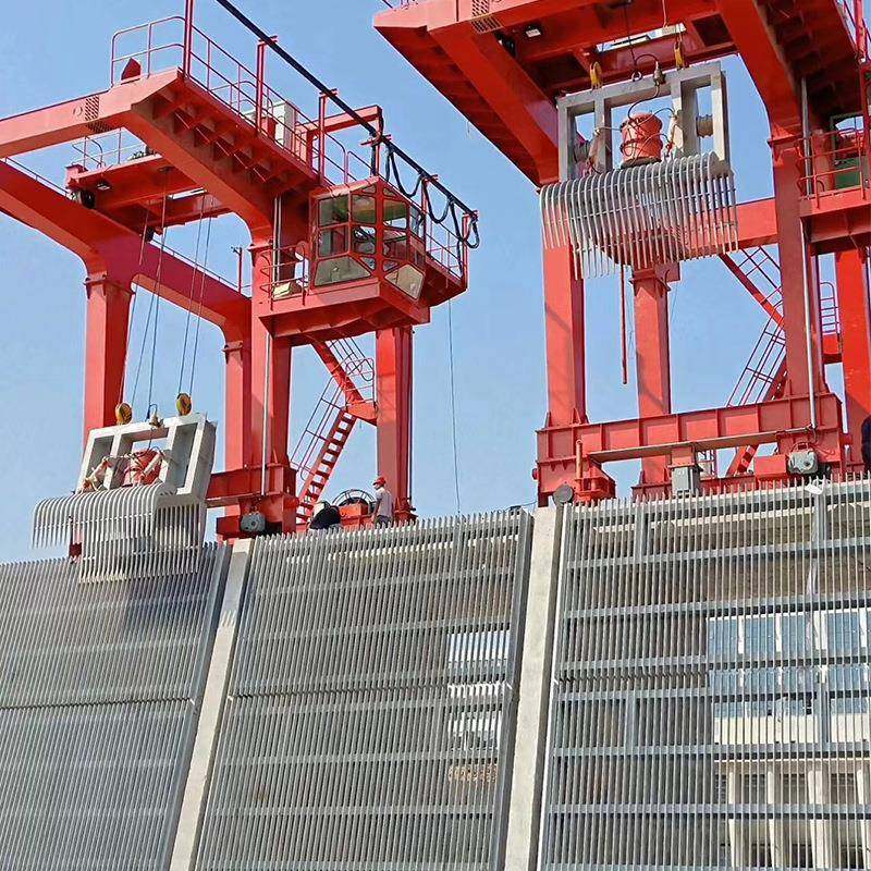 不锈钢拦污栅平板滤网拦清污机水电站拦污设备污泥装置格柵拦污板