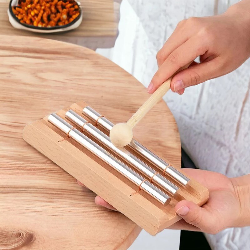 音束五音敲击式风铃打击乐器一音二音H三音七音音素音乐教具单双