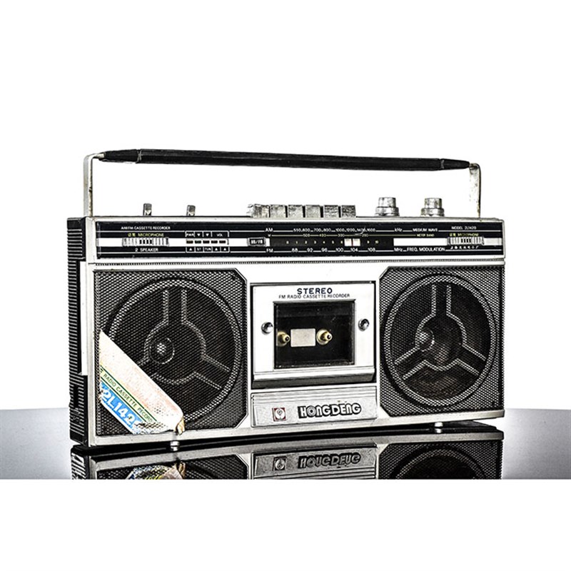老式收音机民h俗老物件密室逃脱剧本摆设收录机怀旧道具样本复古