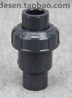 三厘 美b标UPVC水管止回阀 ANSI SCH80 塑料球式单向阀 逆止阀