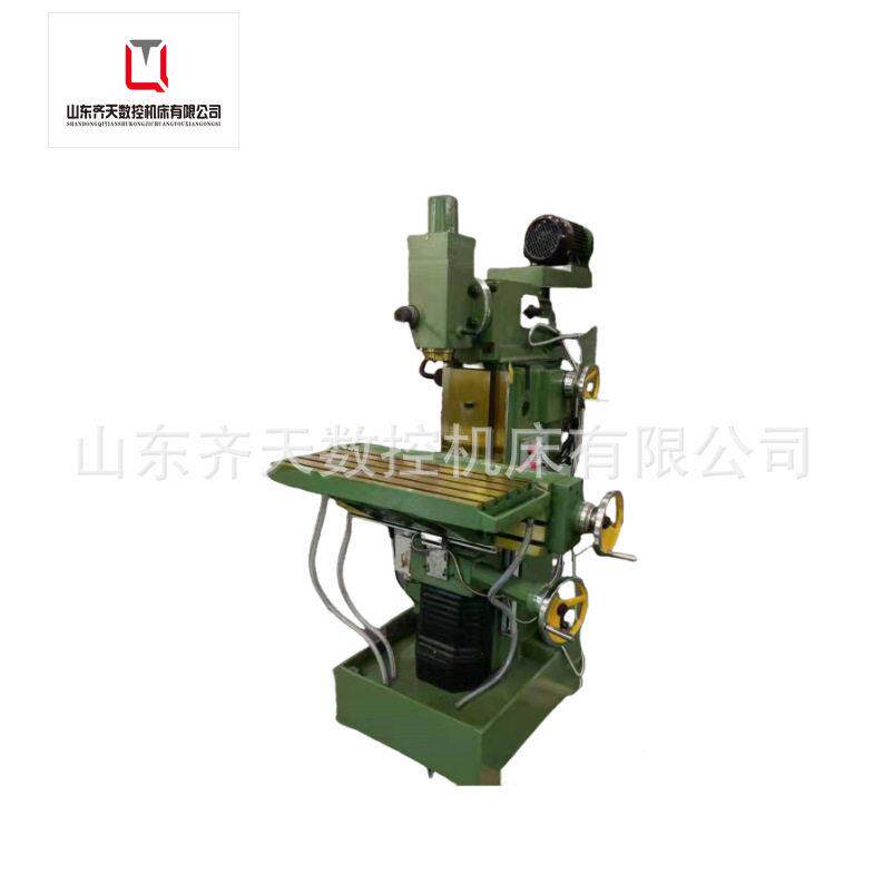 升降台万能铣床X812工具铣床旋转头精度手动铣床