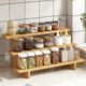 厨房置物架多功能台面收纳架多层调味料架子油盐酱醋储物桌面摆放