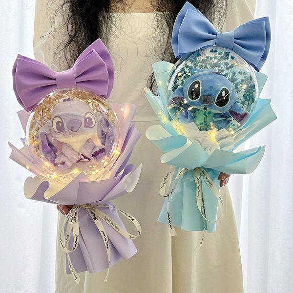 史迪仔玩偶公仔花束实用创意生日礼物送女生女友闺蜜特别走心惊喜