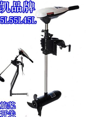 航凯ET65L55L45L电动推进器船外机马达舷外机挂机调速开关螺旋桨