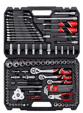 易尔拓YATO汽保维修套筒组套 126件套汽车维修手提工具箱YT-38875