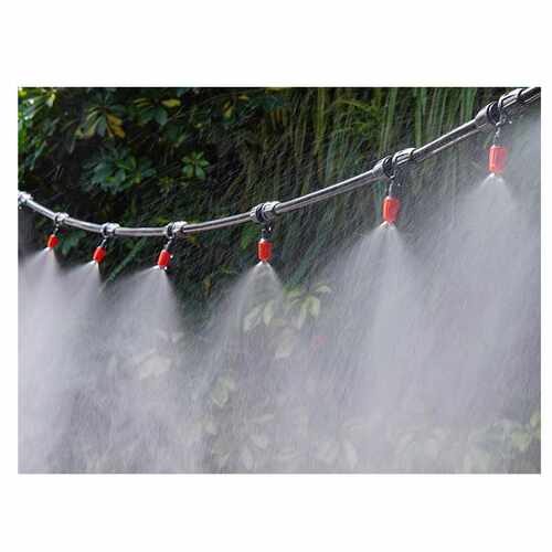 喷灌雾化浇水器 自动浇水软管加湿喷头 花园浇水工具