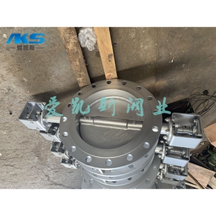 电动法兰通风蝶阀 D341W涡轮传动调节蝶阀碳钢反馈信号阀厂家