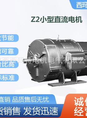 西安泰富电机Z2-5213W220V3000R他励D2机床用直流电动机
