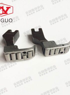 针边平 单N孔针单6N右L皮革 孔轮子车左压脚滚轮压脚 R36R3边