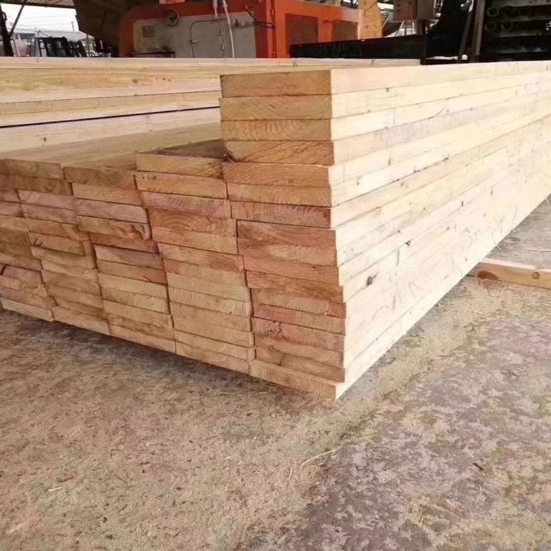 建筑木方落叶松模板可定s制长条设备直供异型矿用樟子松木条枕木