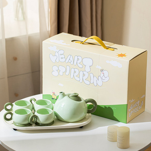 生日乔迁结婚花茶礼盒家用陶瓷