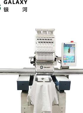 新款马头机1201-N帽绣平绣机商用家用工业用12针电脑单头绣花