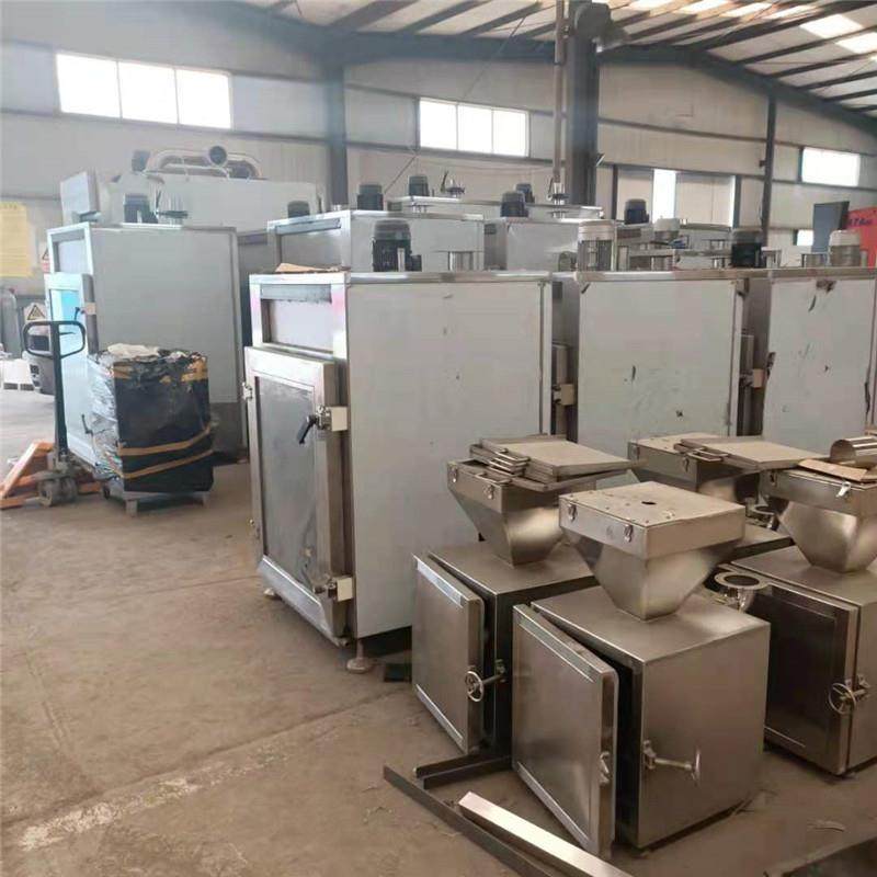 商用豆干烟熏上色机三文鱼腊肠低温蒸煮冷熏机牛肉干熏烤炉