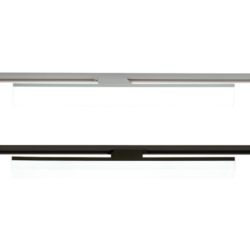 长条轨道灯LED五面发光高显导轨式商用展厅直播间商超补光射灯