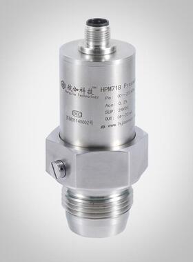 高精度平膜压力变送器防堵防腐卫生型胶体液压传感器4~20mA/RS485