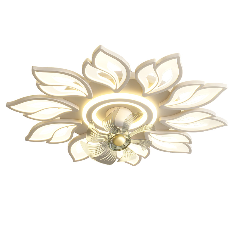 360度风扇灯客厅灯简约现代大气大厅主灯网红卧室餐厅led吸顶灯具