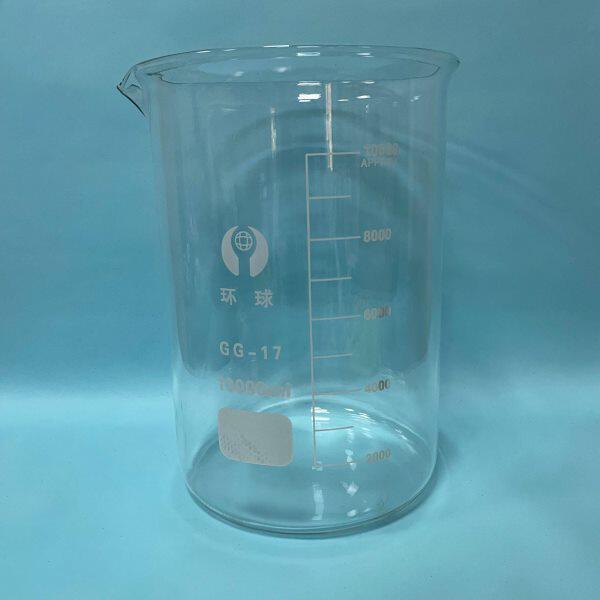 环球玻璃烧杯环球耐高温加厚低型带刻度10L大容量烧杯实验器材