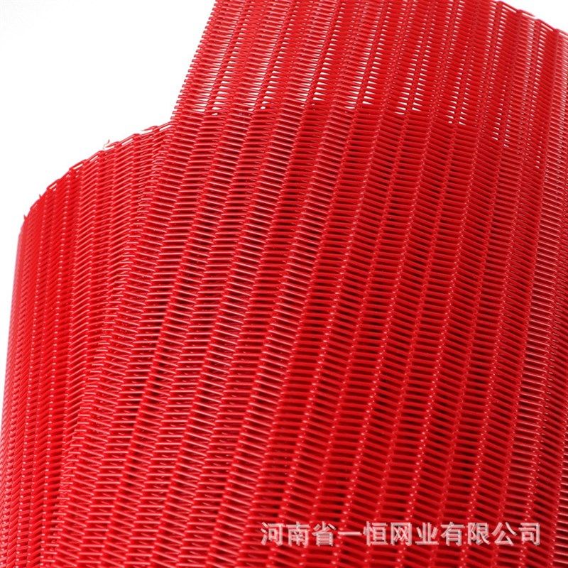 厂家工业UV平板打印机塑料网螺旋网平织聚酯网输送皮带
