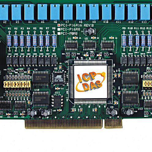 泓格PCI-P16R16U  通用PCI  16隔离数字量输入16路继电器输出卡