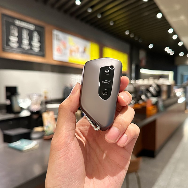 大众凌渡L钥匙套id3高尔夫8揽巡id4壳揽境2024新款途昂x高级包扣