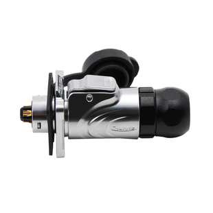 9芯全金属插头方座LED显示屏 凌科航空插头插座LP16