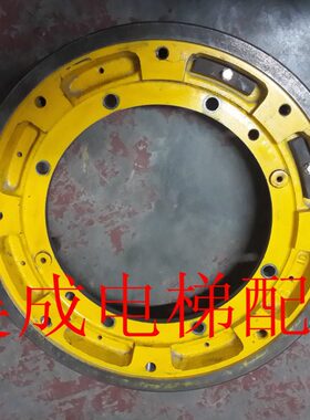 电梯配件 /曳引轮/ 蓝光主机曳引轮 尺寸：外缘直径400mm 绳经5个