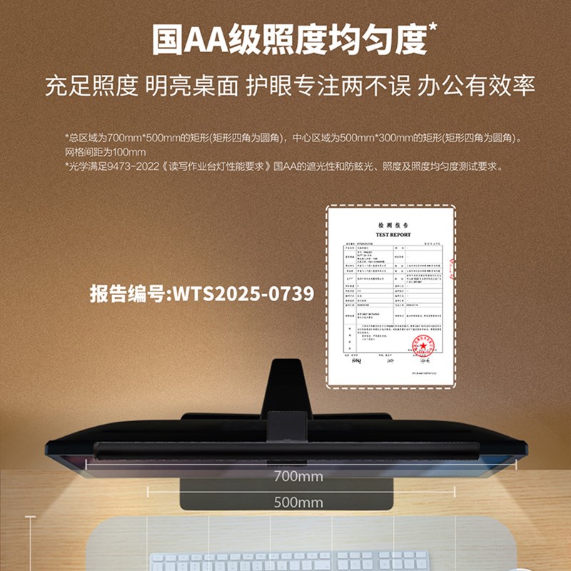 飞利浦屏幕挂灯显示器电脑灯护眼笔记本壁灯智能显示屏补光灯