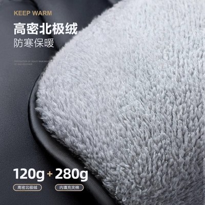 电动摩托车挡风被冬季加绒加厚男女电瓶冬天秋冬款防水罩2025新款