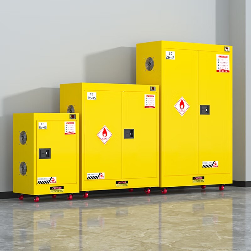 锂电池充电防爆柜电瓶防火箱家用自动灭火报警带排风扇智能安全柜