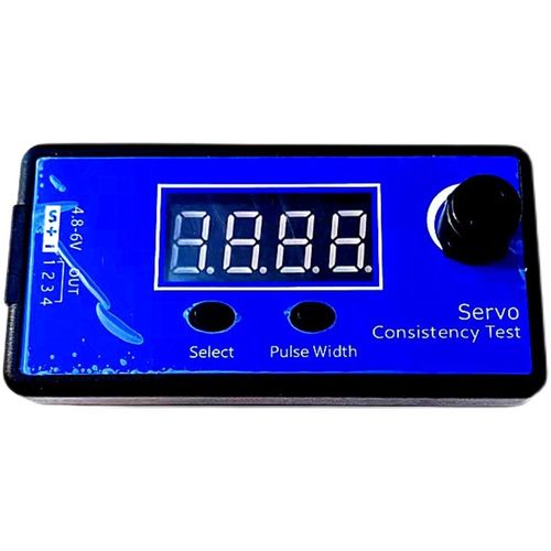 航模数字模拟舵机多功能测试仪 调速控制器电机电调油门控速器