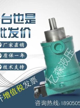 上海玉峰牌10/16/25/32/40/63/80/100/160/250PCY14-1B轴向柱塞泵