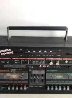 民俗老物件红色文化怀旧收藏杂项老式录音机戏匣子影视道具摆件