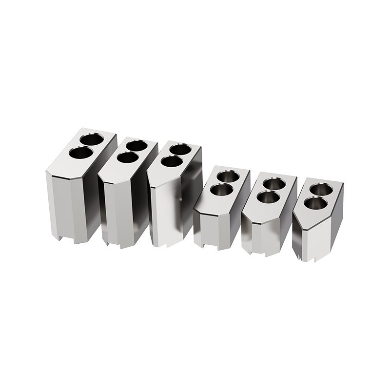 液压卡盘三爪油压生爪软爪6寸8寸10寸12加高加长加厚油压卡爪夹具