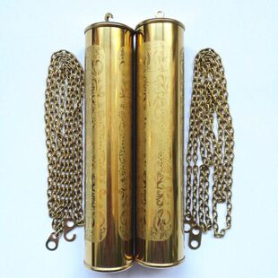 吊大型重锤立上链条链链钟表式配件钢落地钟机芯拉链锤机械配件钟