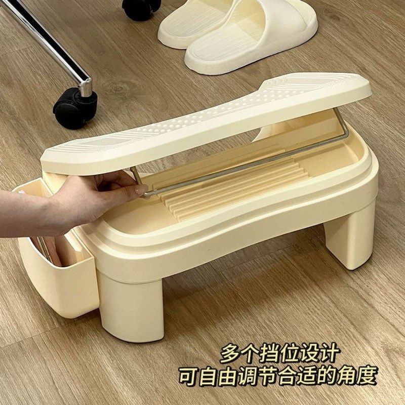 奶油风办公室工位桌下神器踩脚凳脚蹬收纳凳储物凳V凳子脚踏脚踏,自行车/骑行装备/零配件,脚踏/轴承/滚珠,淘宝优惠券,粉丝福利购,淘宝优惠卷