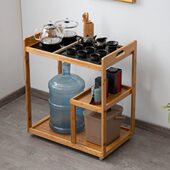 茶几茶具茶桌家用移动客厅泡茶柜茶车楠竹小茶台收纳架阳台烧水子