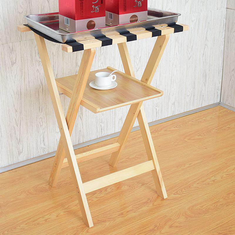 厨房置物架落地餐厅可折叠放菜托C盘架多层收纳架餐盘收集车送餐