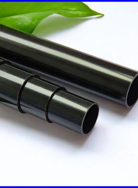 源厂PVC硬管塑胶零件配件管ABS硬管/20mmPVC黑色塑料硬管直销