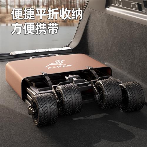 现货速发露营推车户外可折叠野餐营地车可坐儿童小推车可携式手拉