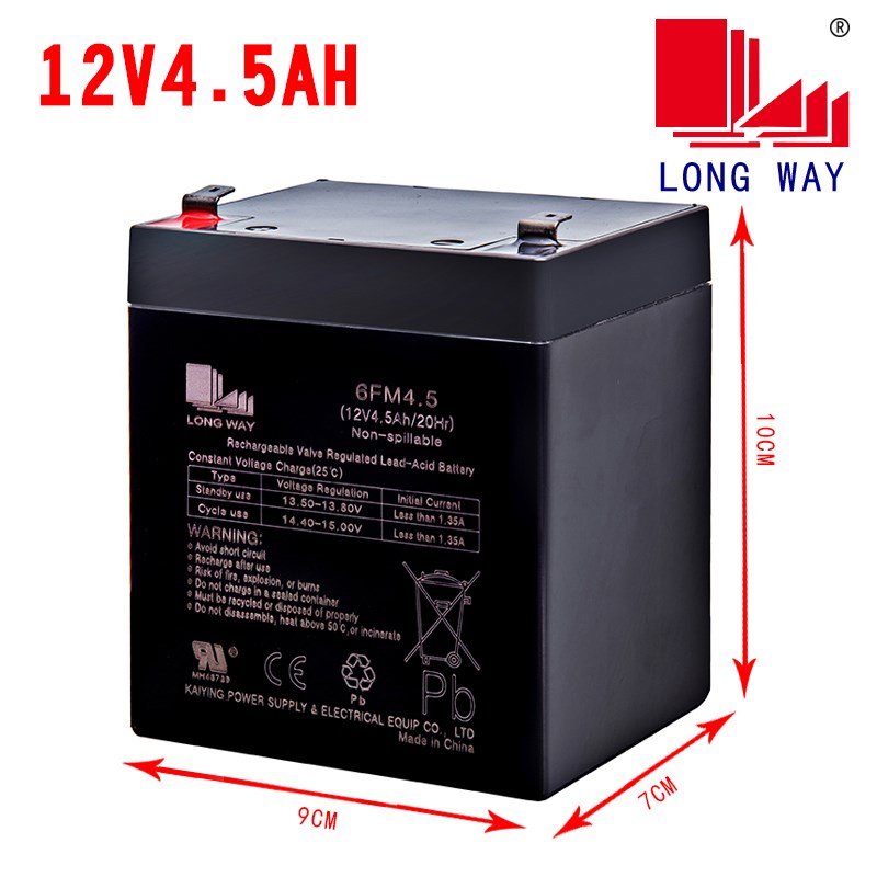 万利达音响电池12V4.5A电瓶6FM4.5拉杆音箱BD-H1286原装M+9017S12