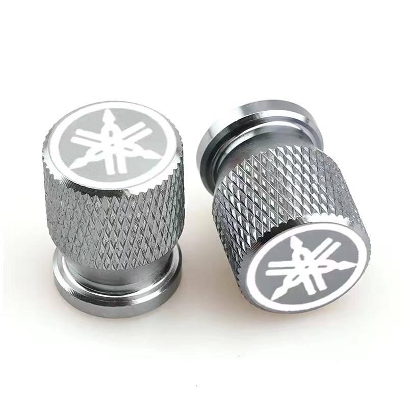 适用雅马哈R1/R6/R3/R25 MT09/03/07 改装轮胎气嘴盖 气门芯盖帽
