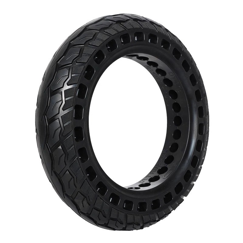 3.00-10摩托车实心胎电动电瓶车真空轮胎300/10免充气10寸14x3.2