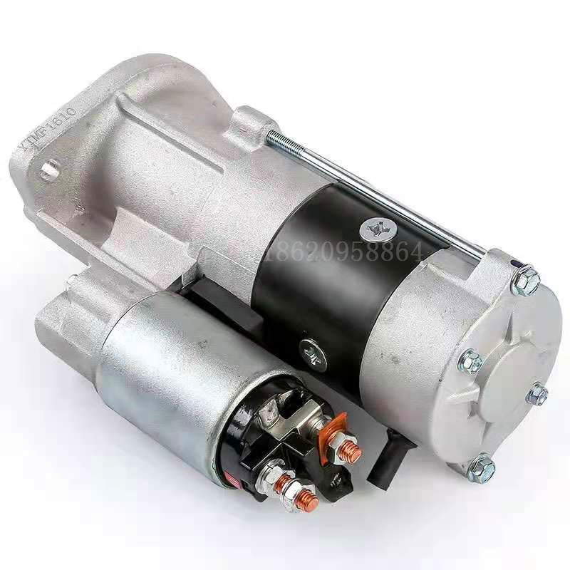 适用卡特挖掘机配件CAT303 303CR 304 三菱S4S起动机启动马达包邮