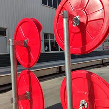 镀锌钢管立柱交通标志牌专用立杆爆闪灯广角镜安装柱户外带底座杆