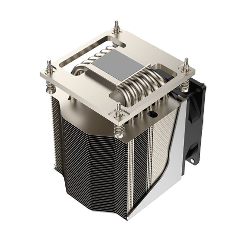 金钱豹4U1700平台散热器工控滚珠12代侧吹6热管13900K风扇I912700