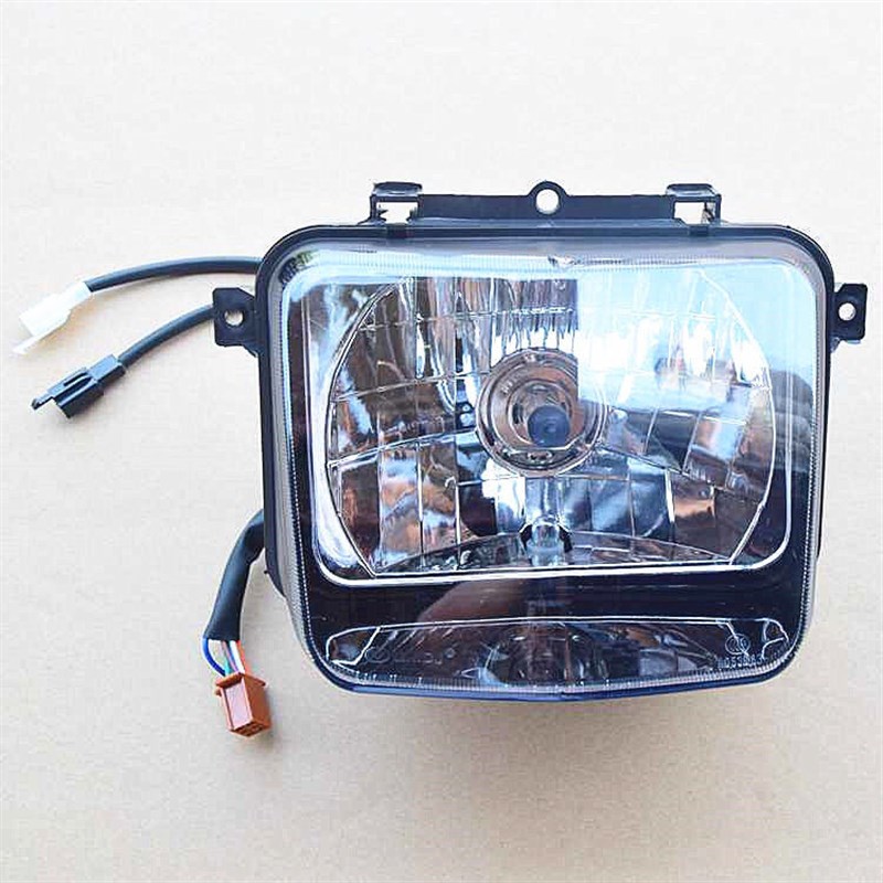 适用新大洲本田摩托车战龙SDH150-19头罩导流罩大灯玻璃前护泥板