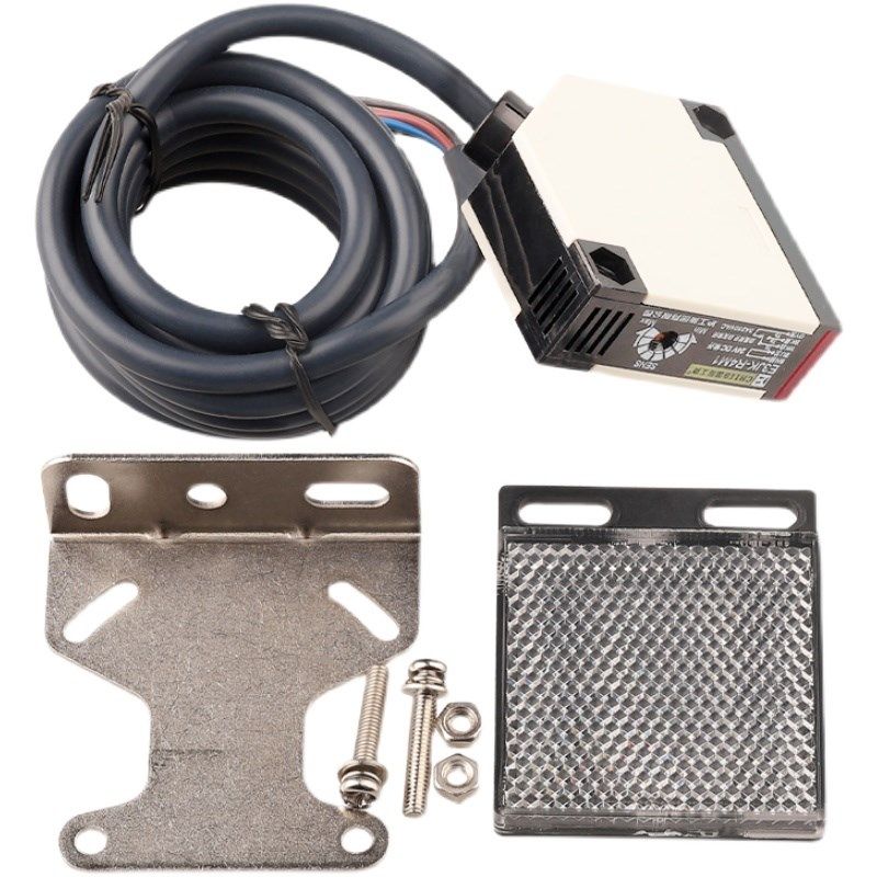 沪工集团光电开关传感器E3JK-R4M1 E3JK-R4M2反馈反射式直流DC12V