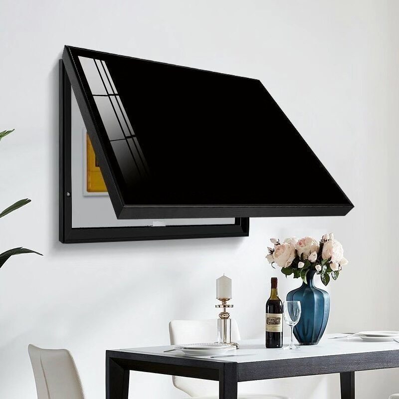 电表箱装饰画多媒体网路箱遮挡纯色免打孔简约配电箱WiFi弱电箱