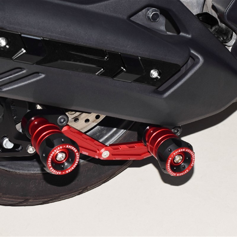 适用雅马哈NMAX155/125 XMAX300/250改装排气管防摔棒 防护胶配件