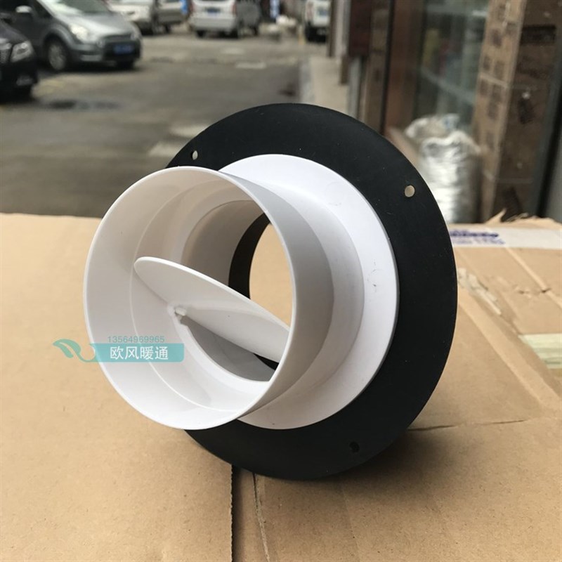 卫生间浴霸排气扇止逆阀变径管道止回阀大小头100变80防烟单向阀